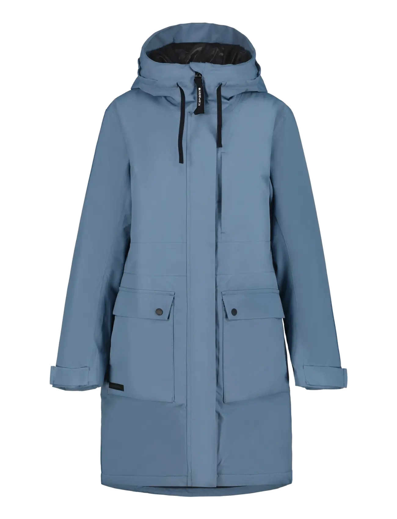 Icepeak ICEPEAK ADDIE/WM WADDED PARKA - Spordijoped - LIGHT BLUE / blue