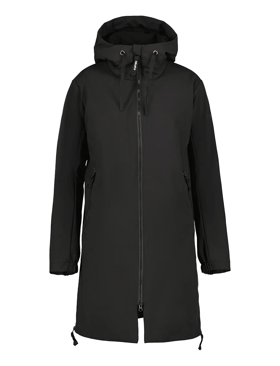 Icepeak - ICEPEAK ALDEN/WM WADDED JACKET - friluftsjackor - basic black - 0