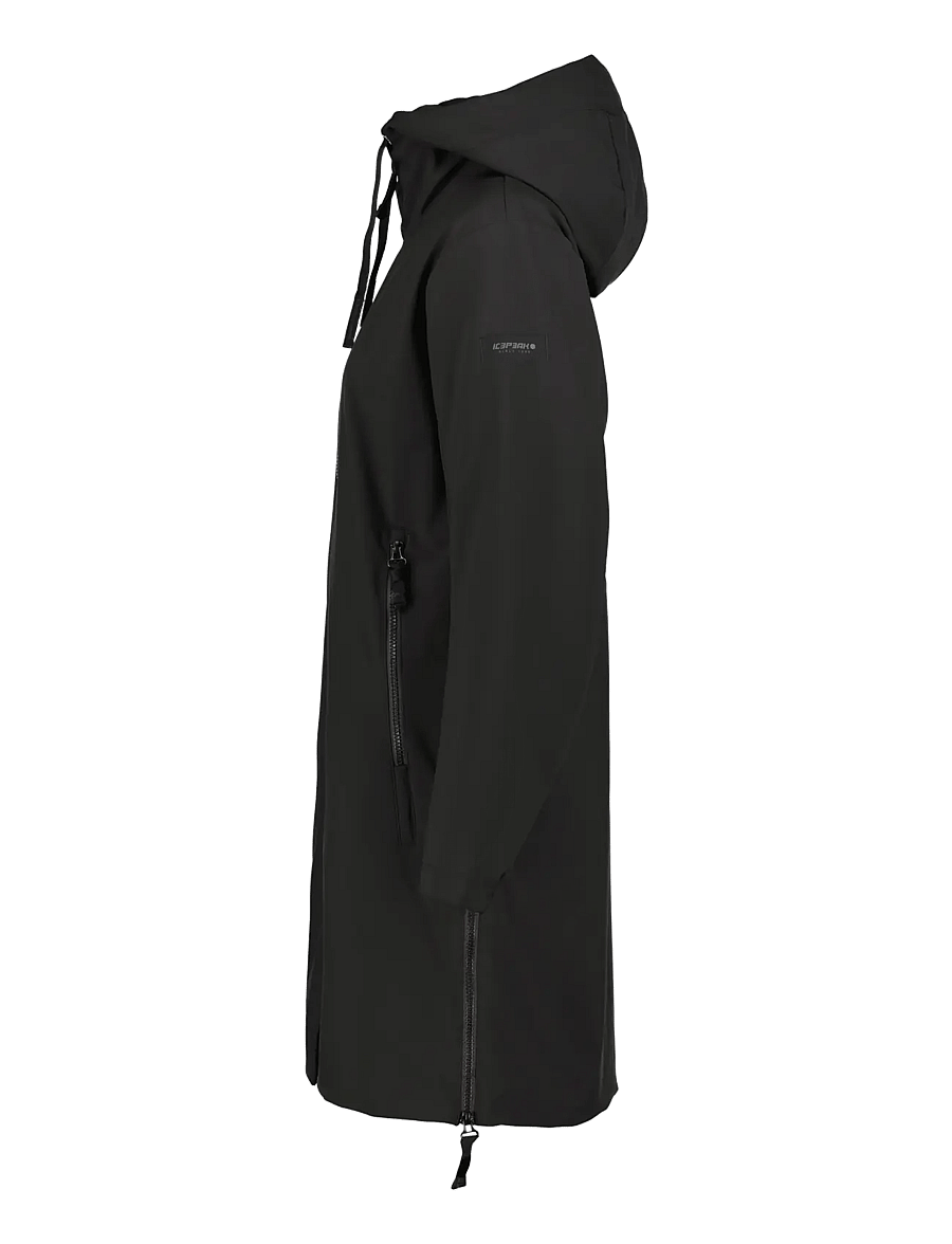 Icepeak - ICEPEAK ALDEN/WM WADDED JACKET - friluftsjackor - basic black - 2