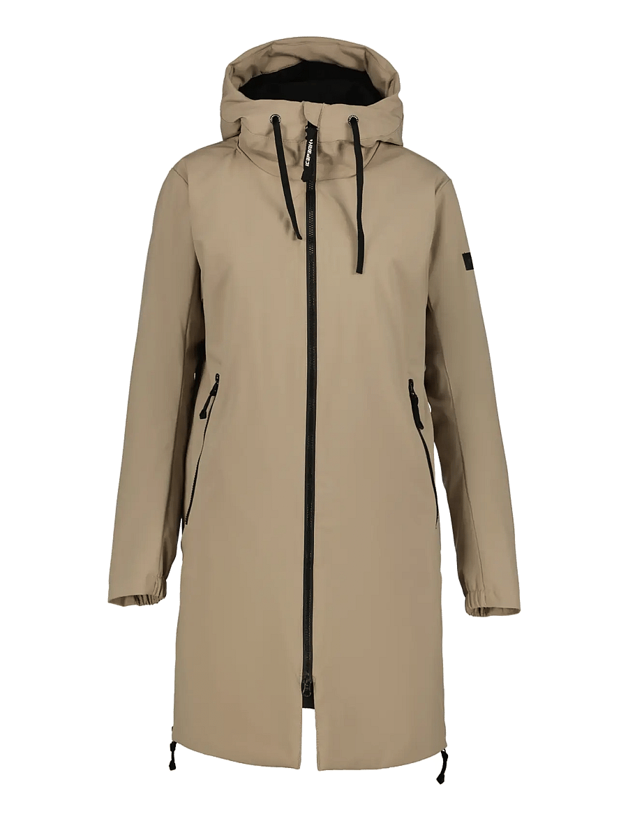 Icepeak - ICEPEAK ALDEN/WM WADDED JACKET - välijoped - cafe au lait - 0