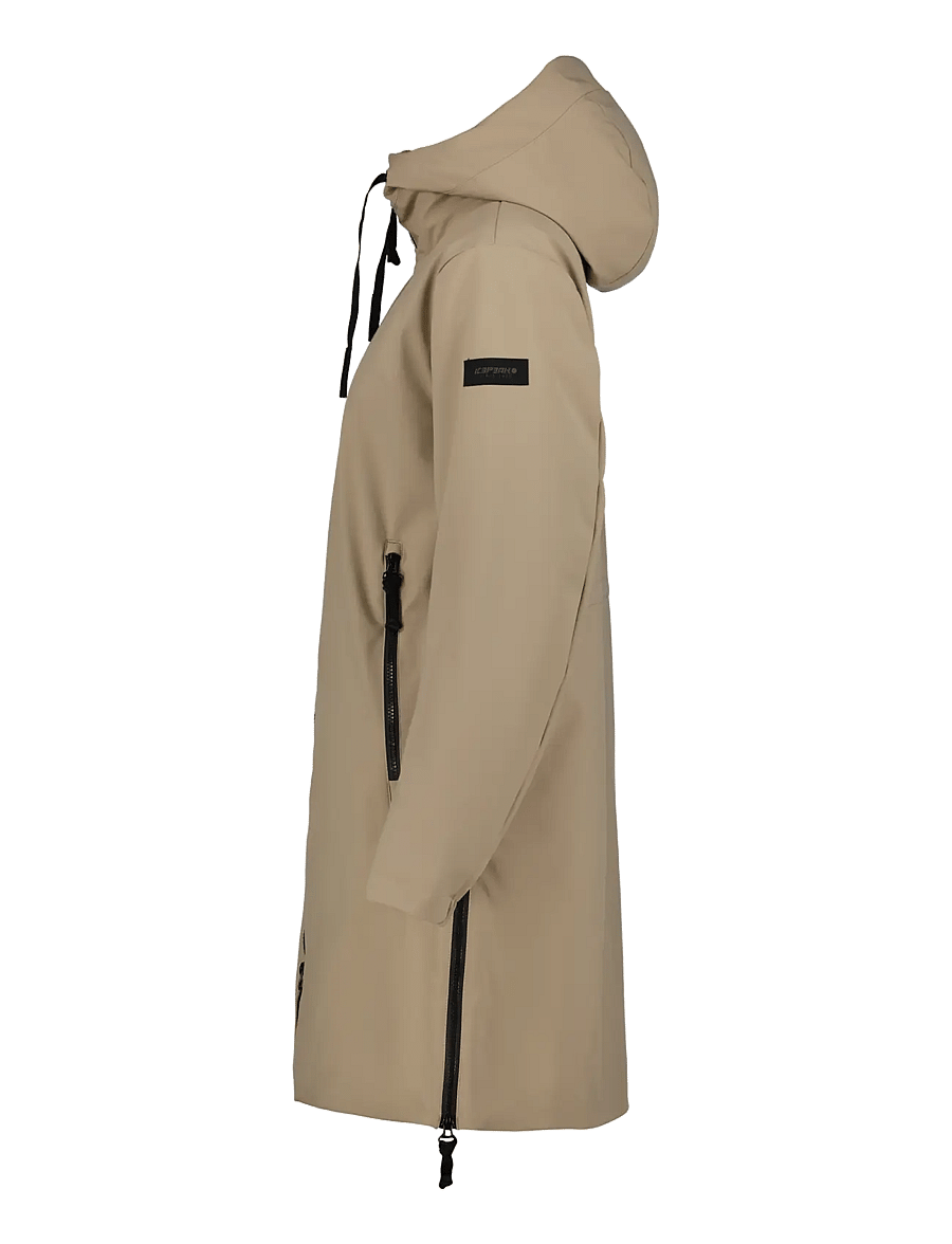 Icepeak - ICEPEAK ALDEN/WM WADDED JACKET - välijoped - cafe au lait - 2