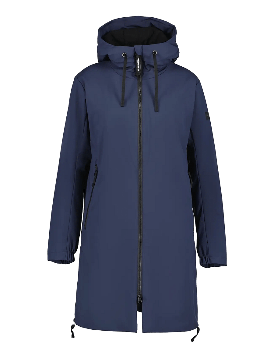 Icepeak - ICEPEAK ALDEN/WM WADDED JACKET - friluftsjackor - dark blue - 0