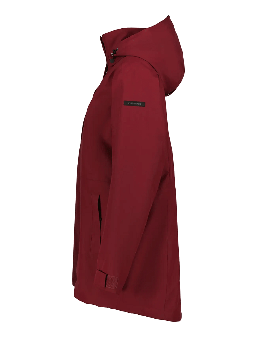 Icepeak - ICEPEAK ALNA/WM WADDED JACKET - välijoped - carmine - 2