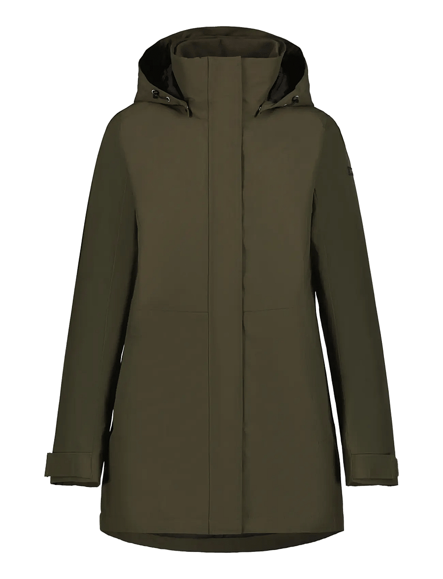 Icepeak - ICEPEAK ALNA/WM WADDED JACKET - friluftsjackor - olive - 0
