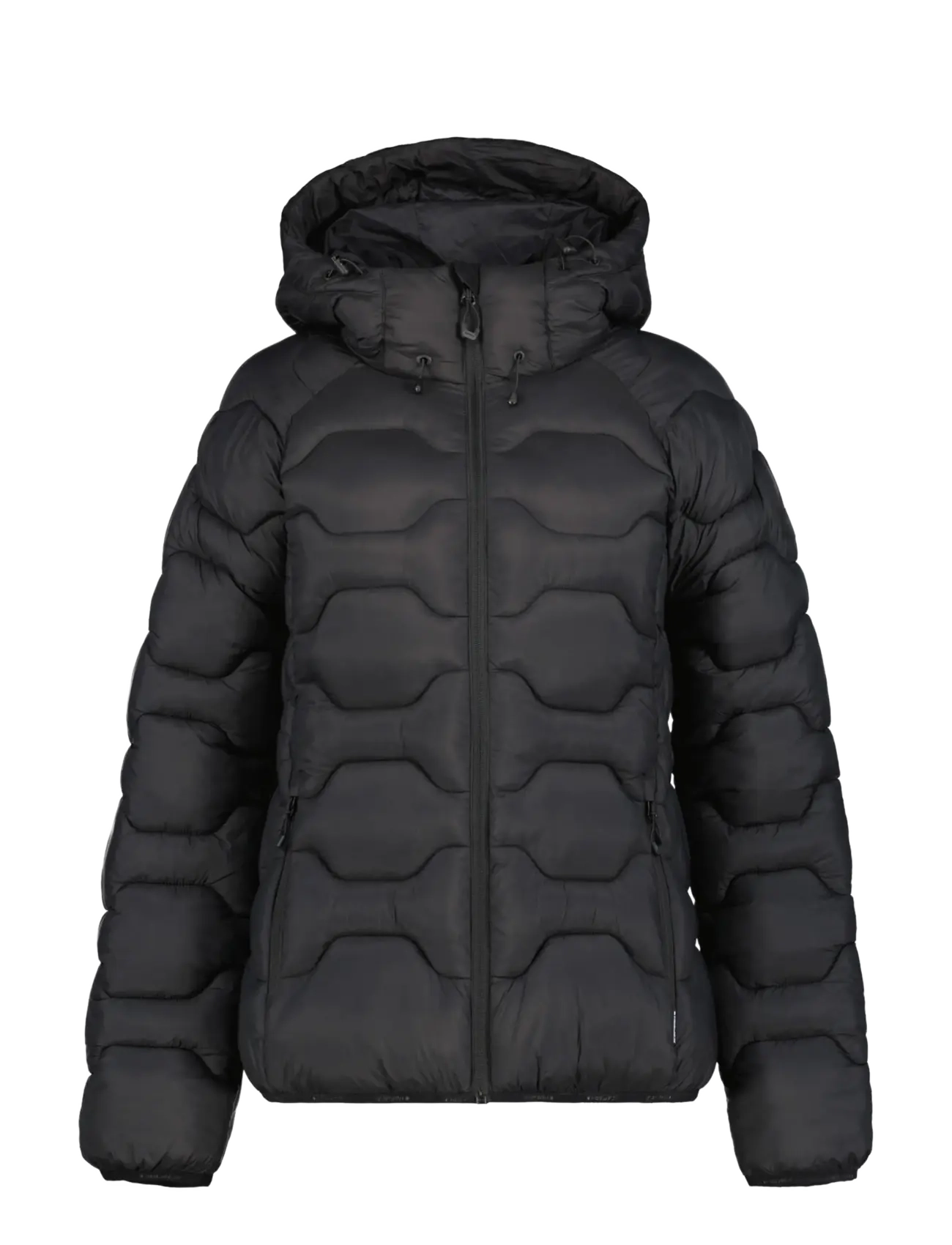 Icepeak ICEPEAK BLACKEY/WM DOWNLOOK JACKET - Sulejoped ja voodriga joped - BASIC BLACK / black