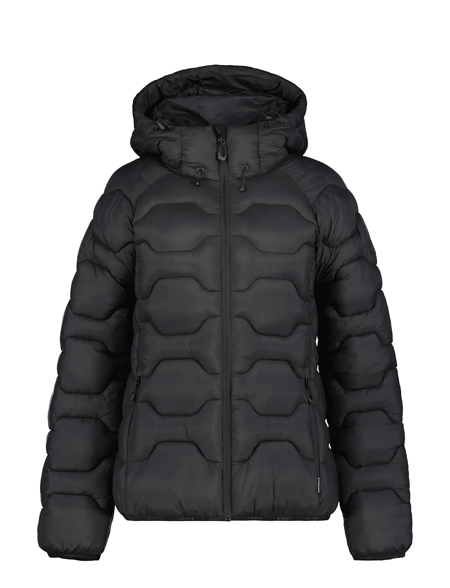 Icepeak - ICEPEAK BLACKEY/WM DOWNLOOK JACKET - vinterjackor - basic black - 0