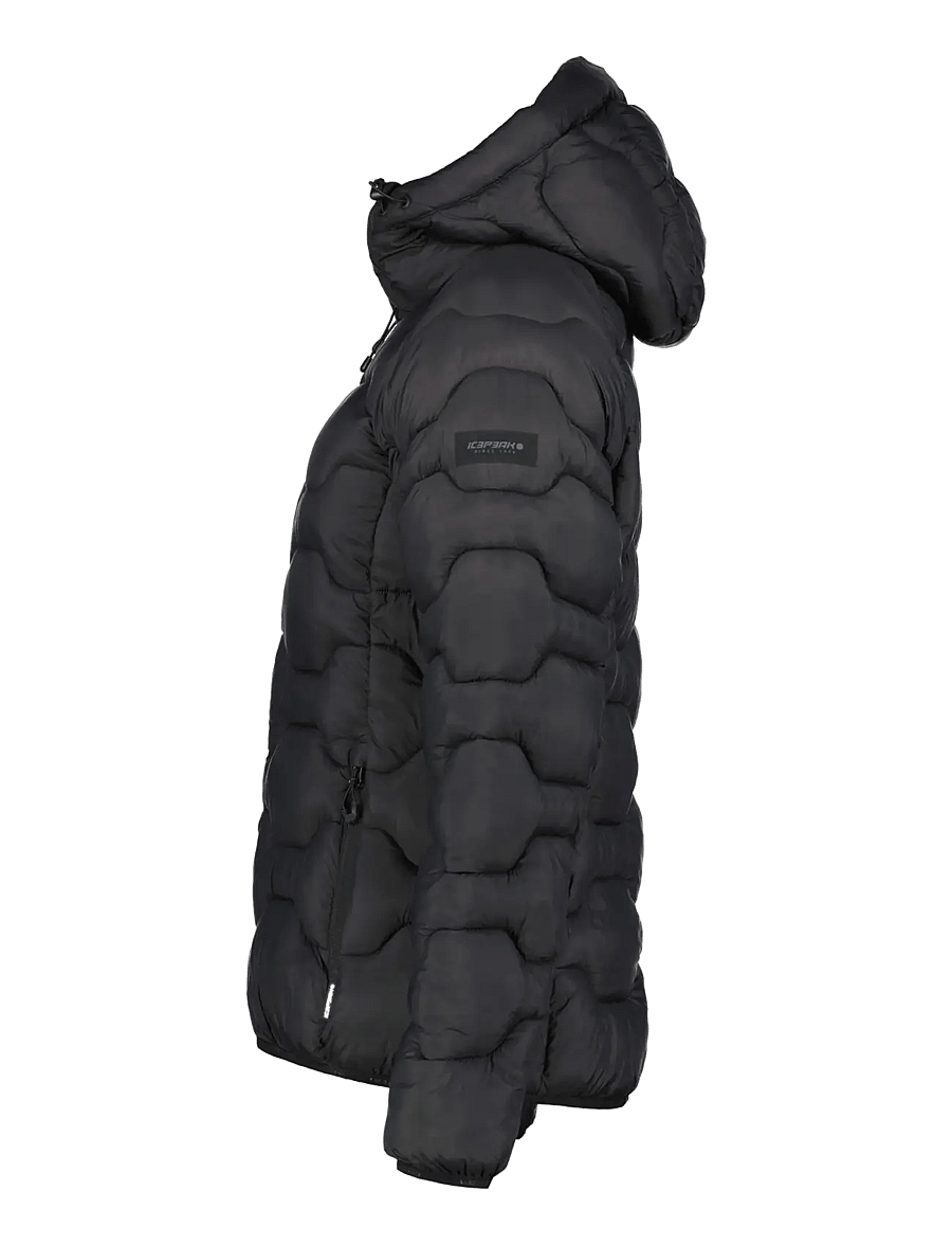 Icepeak - ICEPEAK BLACKEY/WM DOWNLOOK JACKET - vinterjackor - basic black - 2