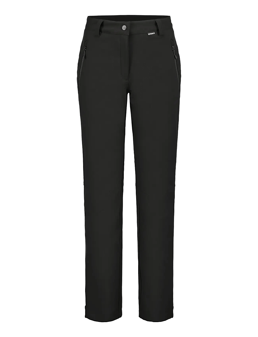 Icepeak - ICEPEAK BOVILL/WM SOFTSHELL TROUSERS - outdoorhosen - basic black - 0