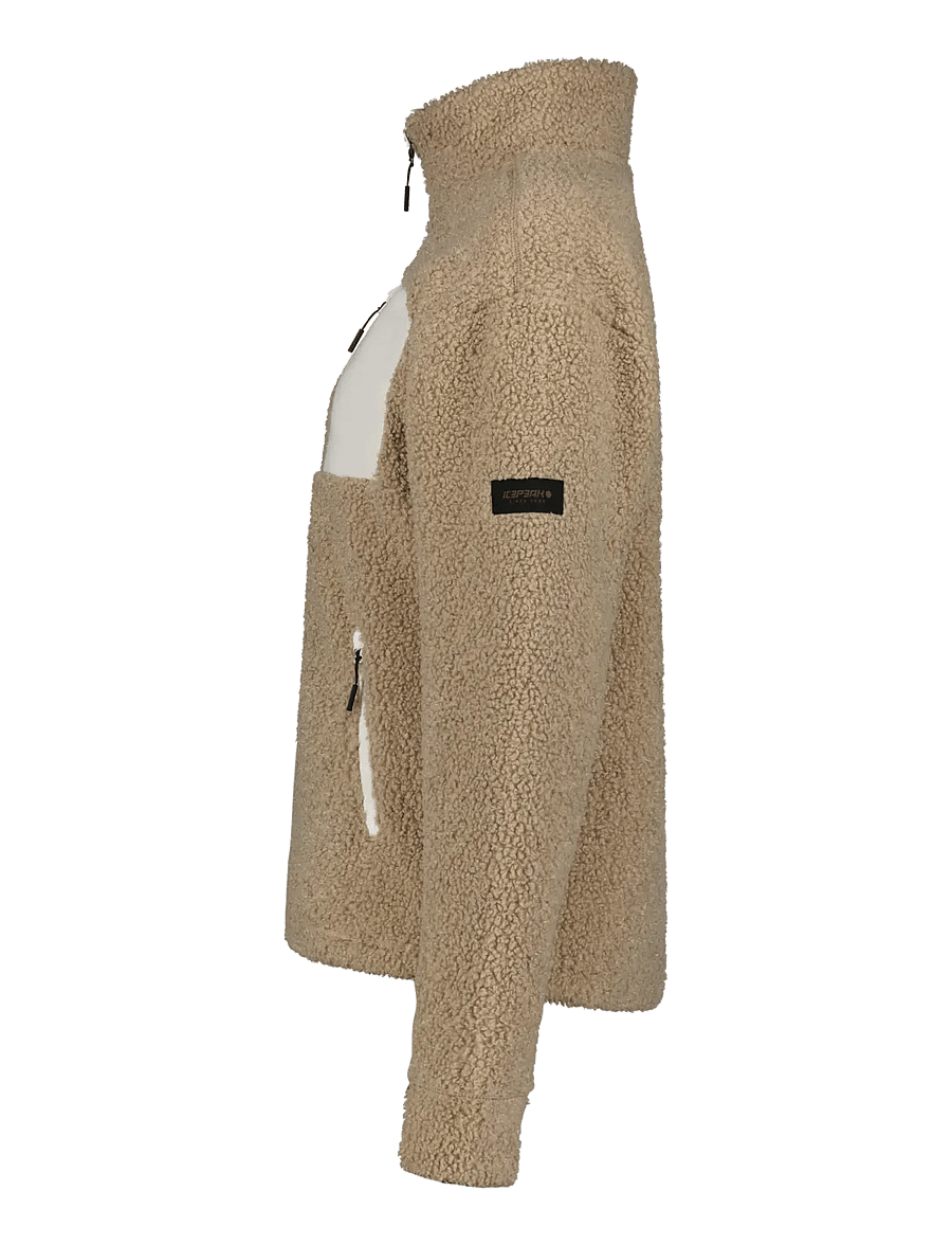 Icepeak - ICEPEAK MILLSTADT/WM MIDLAYER JACKET - overdele - cafe au lait - 2