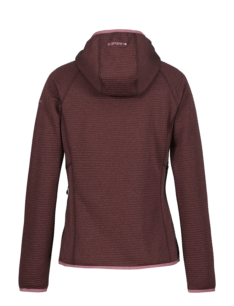 Icepeak - ICEPEAK BERRYVILLE/WM MIDLAYER JACKET - oberteile - wine - 1