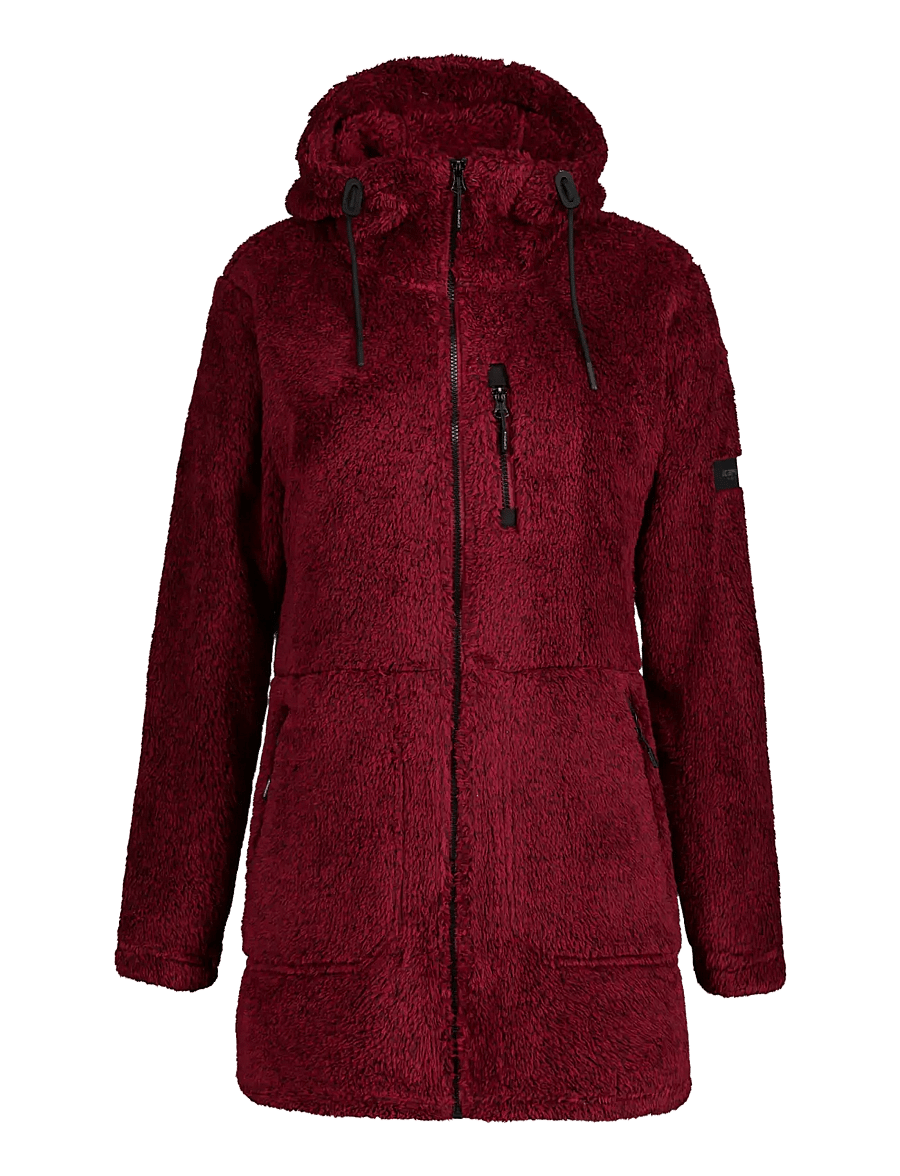 Icepeak - ICEPEAK CHELLES/ WM MIDLAYER JACKET - Överdelar - carmine - 0