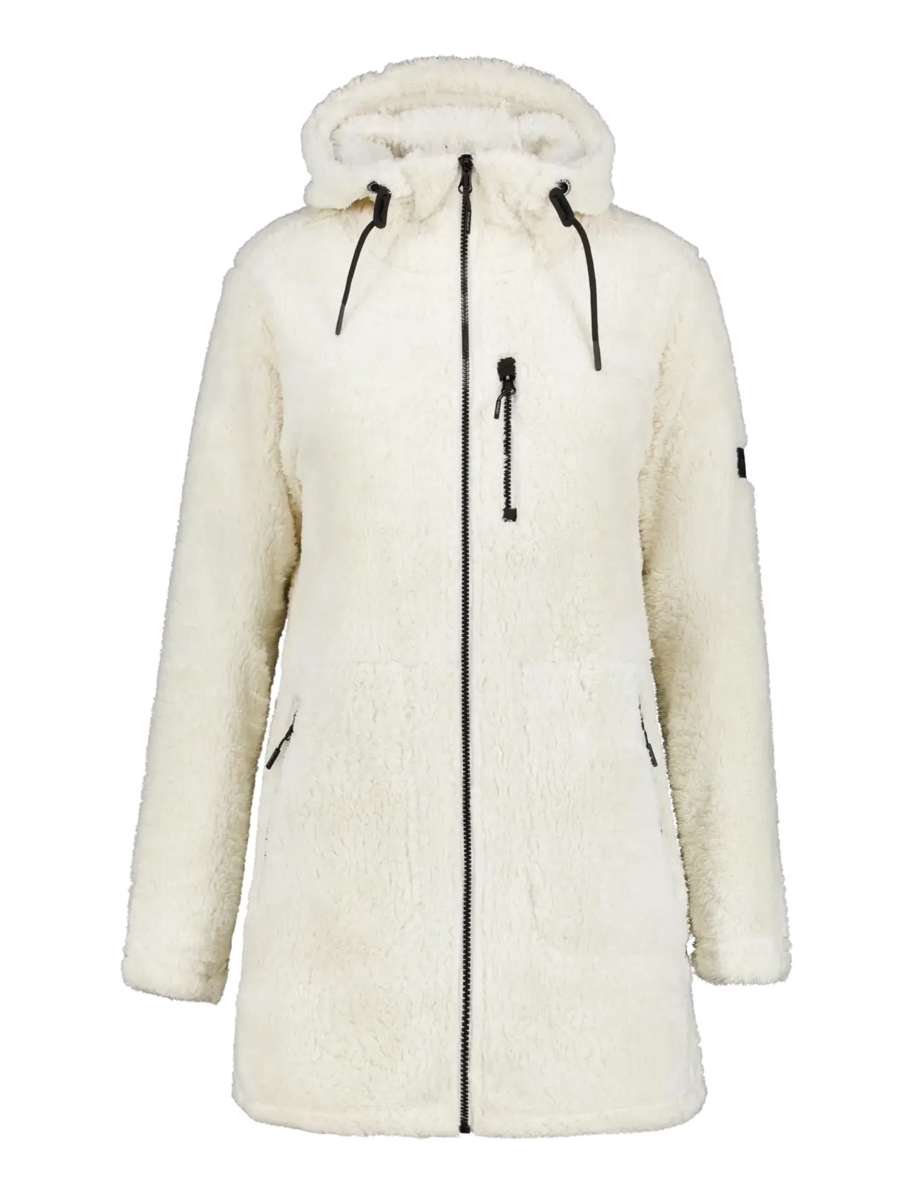Icepeak ICEPEAK CHELLES/ WM MIDLAYER JACKET - Kläder - NATURAL WHITE / cream
