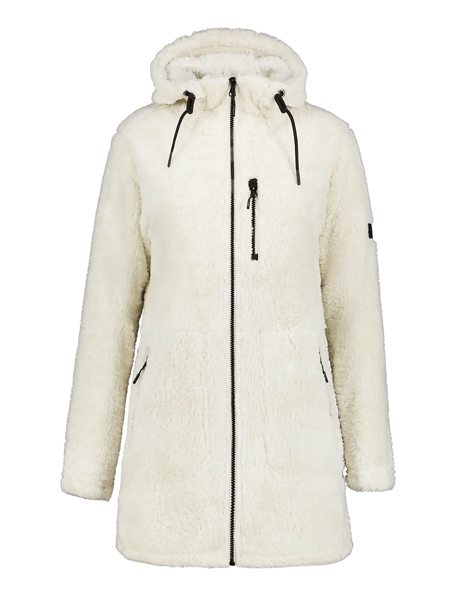Icepeak - ICEPEAK CHELLES/ WM MIDLAYER JACKET - Överdelar - natural white - 0