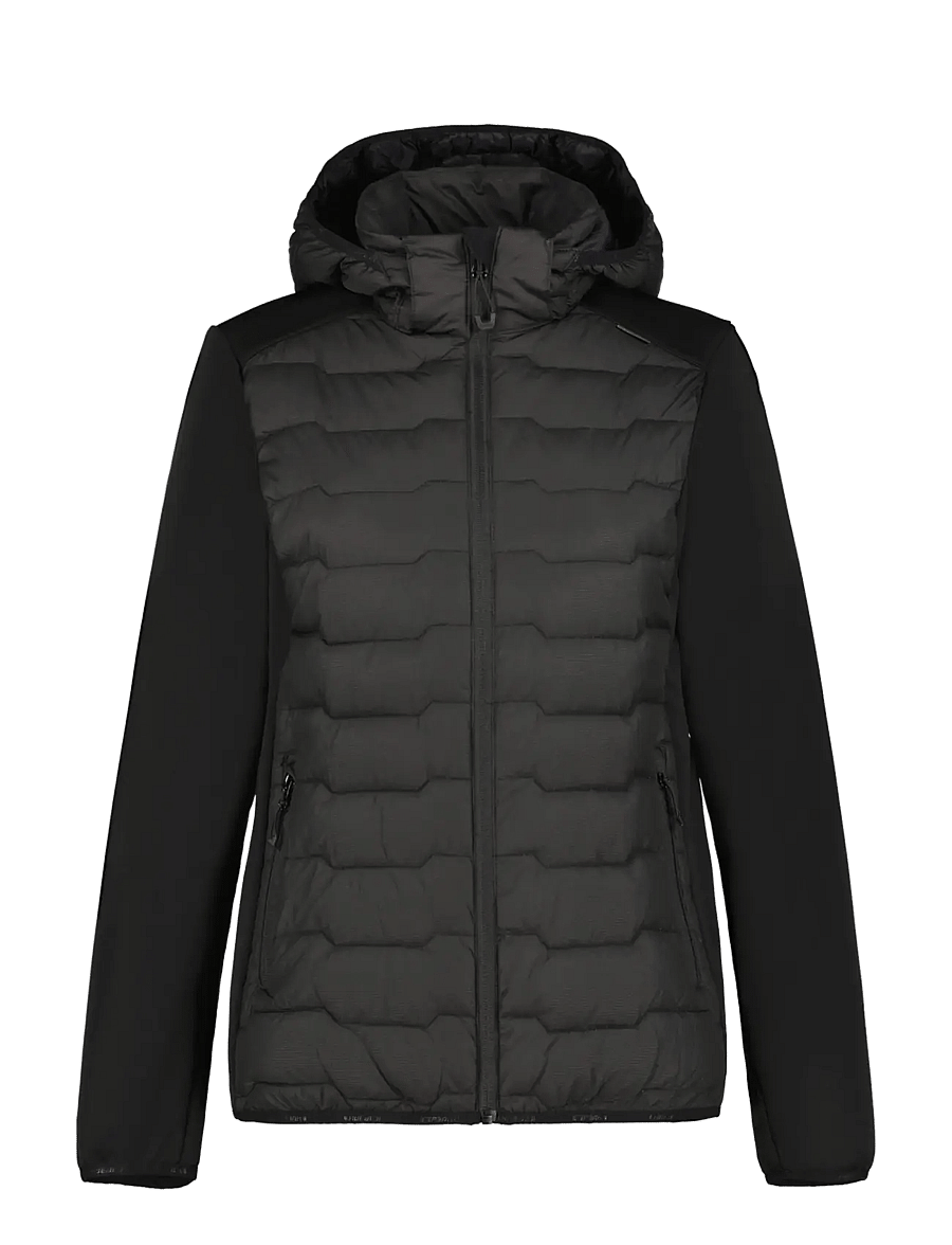 Icepeak - ICEPEAK BURLISON/WM HYBRID SOFTSHELL JACKET - välijoped - basic black - 0