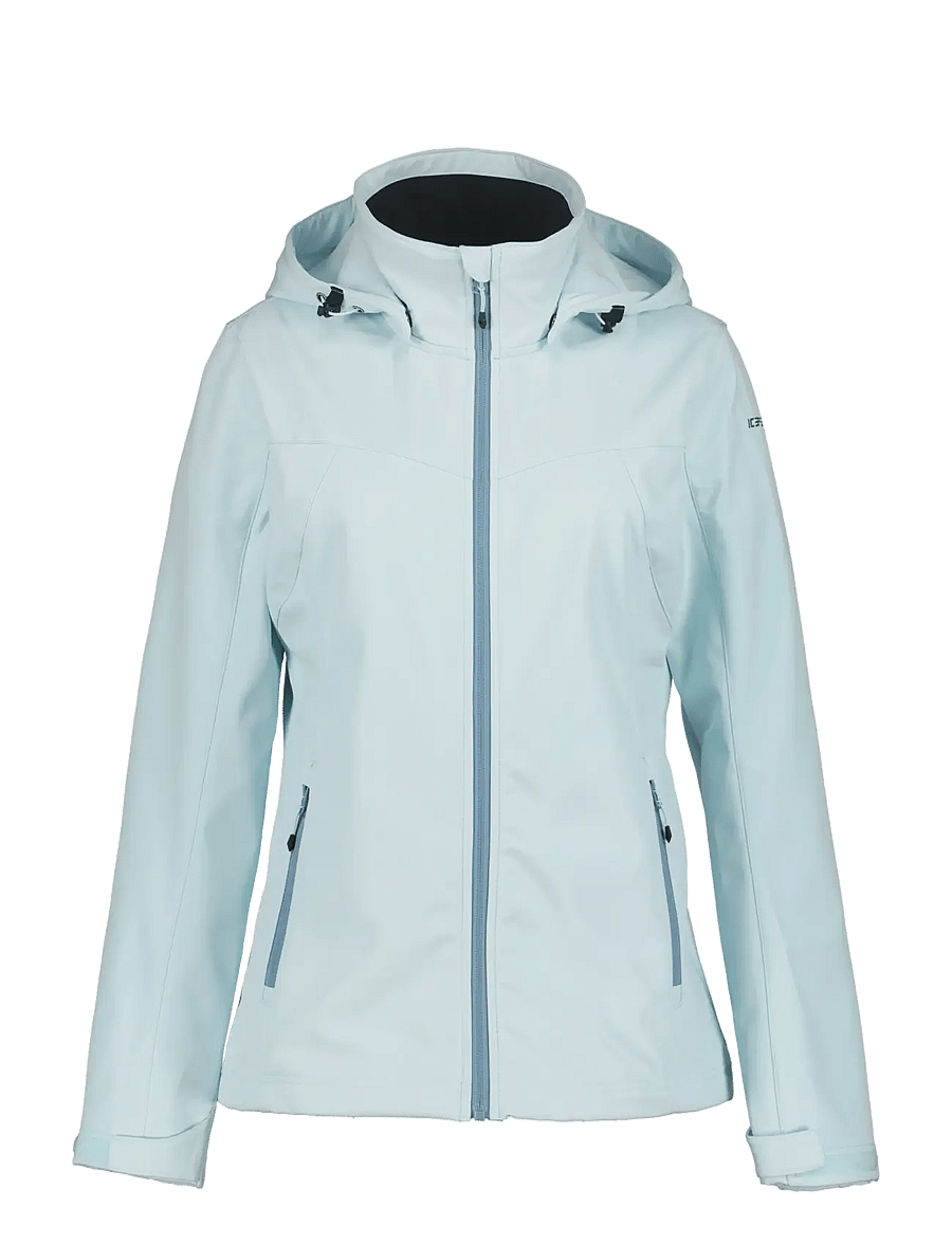 Icepeak - ICEPEAK BRENHAM/WM SOFTSHELL JACKET - välijoped - baby blue - 0