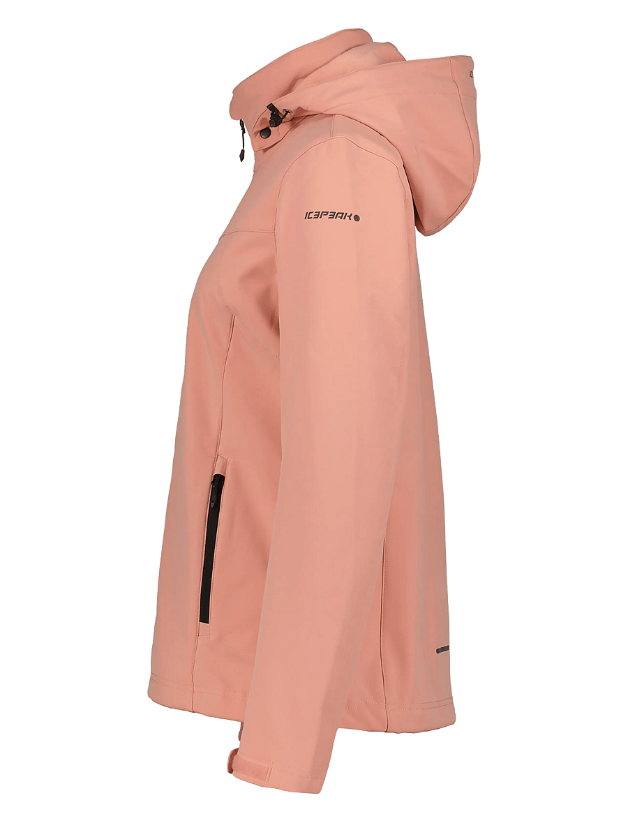 Icepeak - ICEPEAK BRENHAM/WM SOFTSHELL JACKET - välijoped - light pink - 2