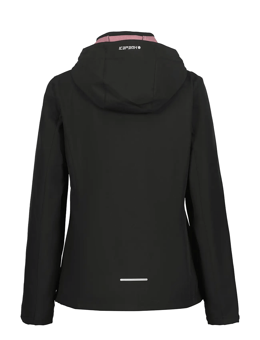 Icepeak - ICEPEAK BRENHAM/WM SOFTSHELL JACKET - välijoped - black - 1