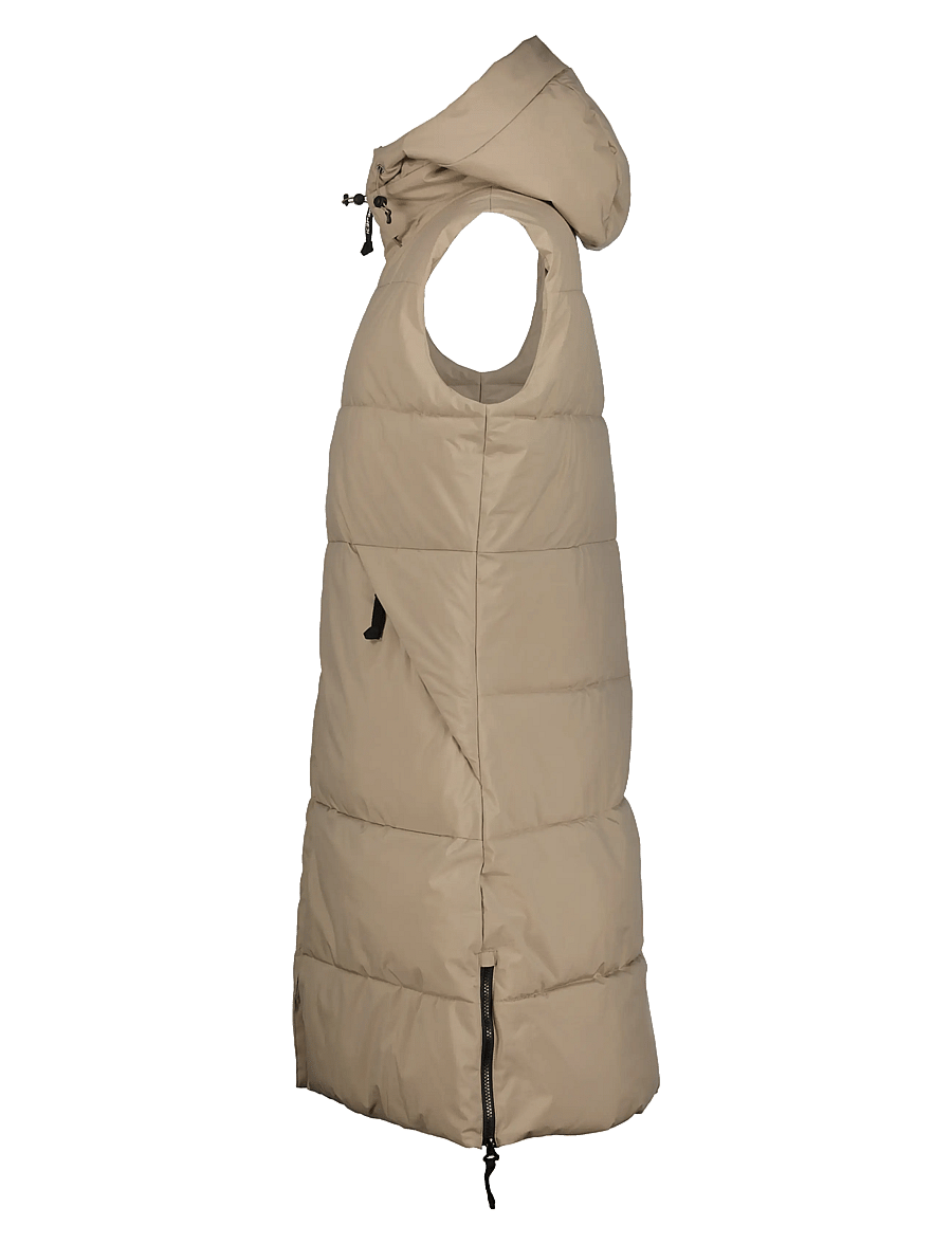 Icepeak - ICEPEAK ARDES/ WM DOWNLOOK VEST - veste - cafe au lait - 2