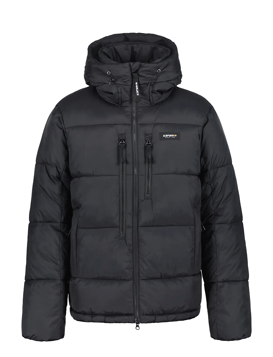 Icepeak - ICEPEAK ALEDO /M WADDED JACKET - down jackets - basic black - 0