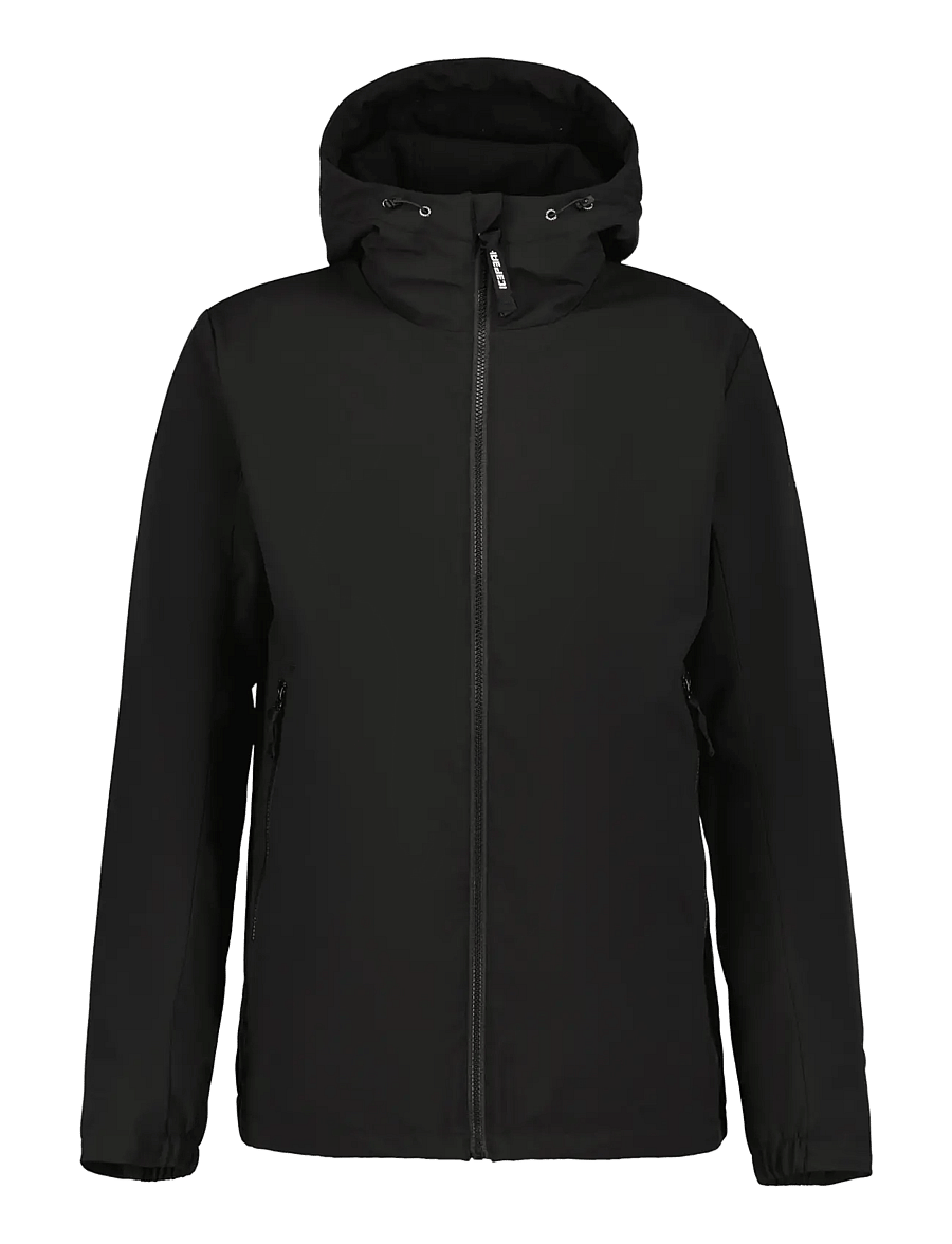 Icepeak - ICEPEAK AGAR/M WADDED JACKET - outdoor jacken - basic black - 0