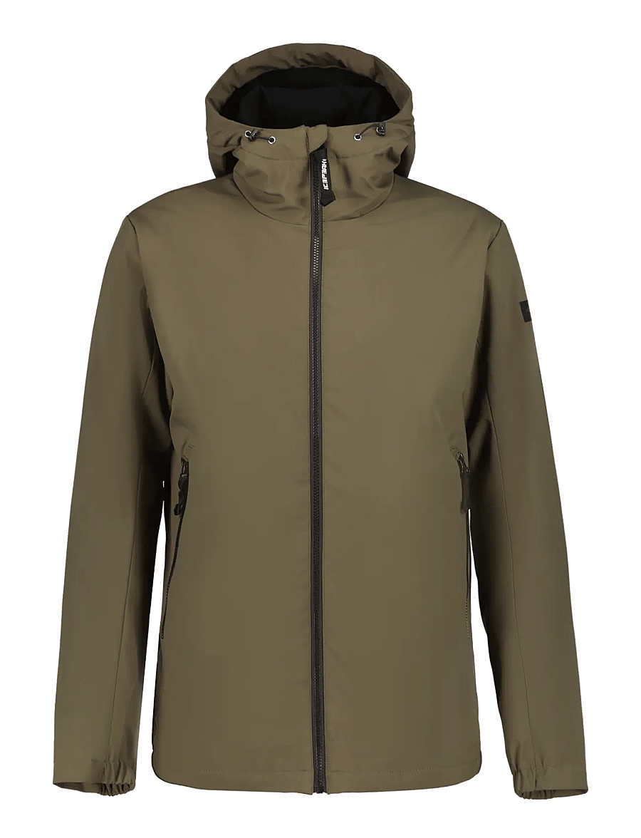 Icepeak - ICEPEAK AGAR/M WADDED JACKET - friluftsjackor - olive - 0