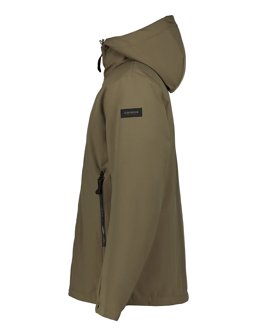 Icepeak - ICEPEAK AGAR/M WADDED JACKET - friluftsjackor - olive - 2