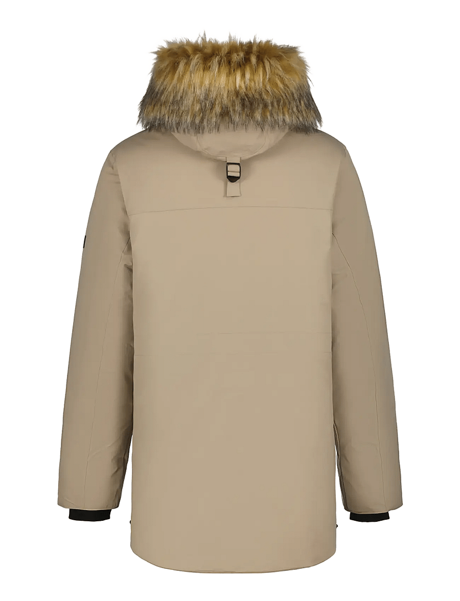 Icepeak - ICEPEAK MAXBASS /M WADDED PARKA - cafe au lait - 1