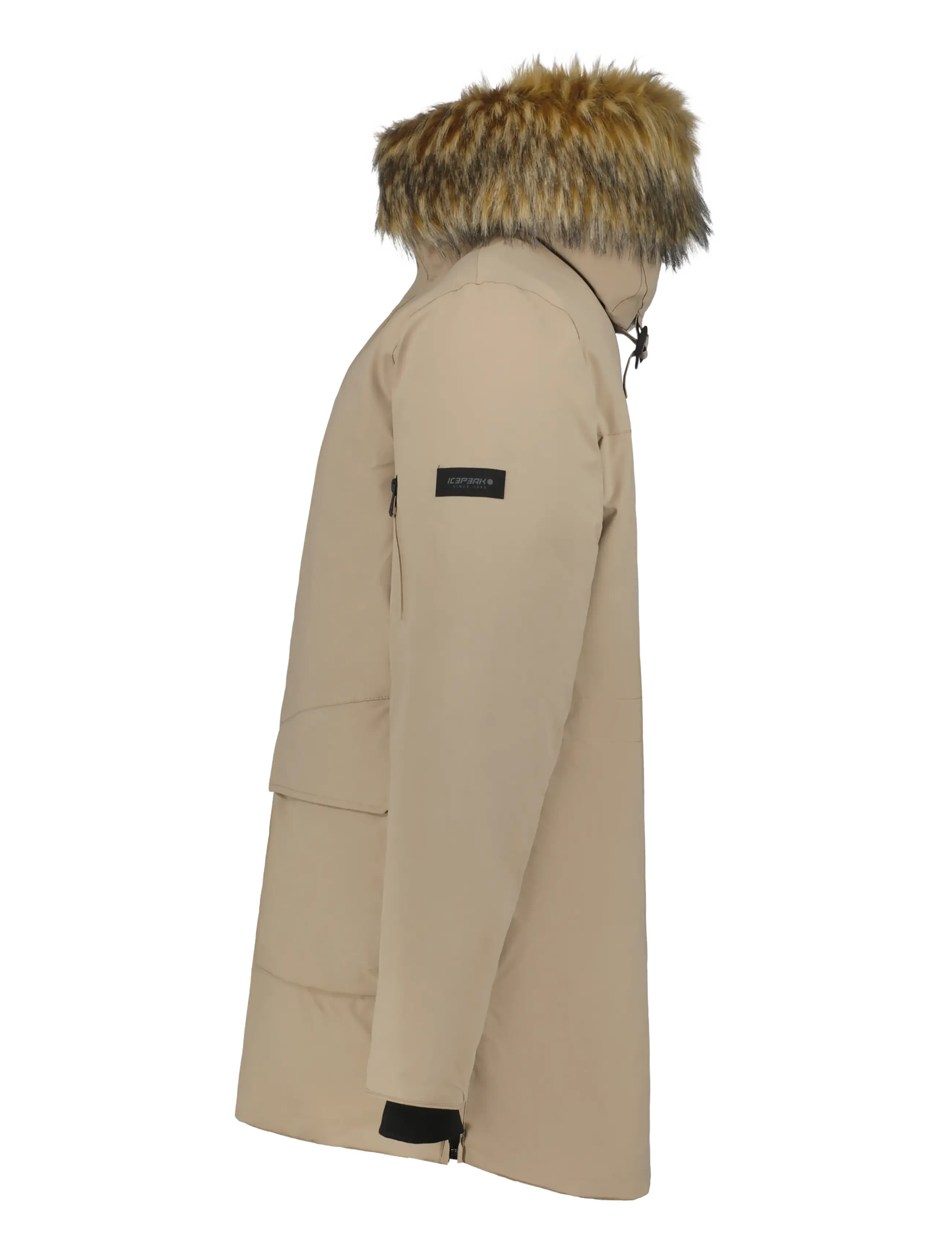 Icepeak - ICEPEAK MAXBASS /M WADDED PARKA - cafe au lait - 2