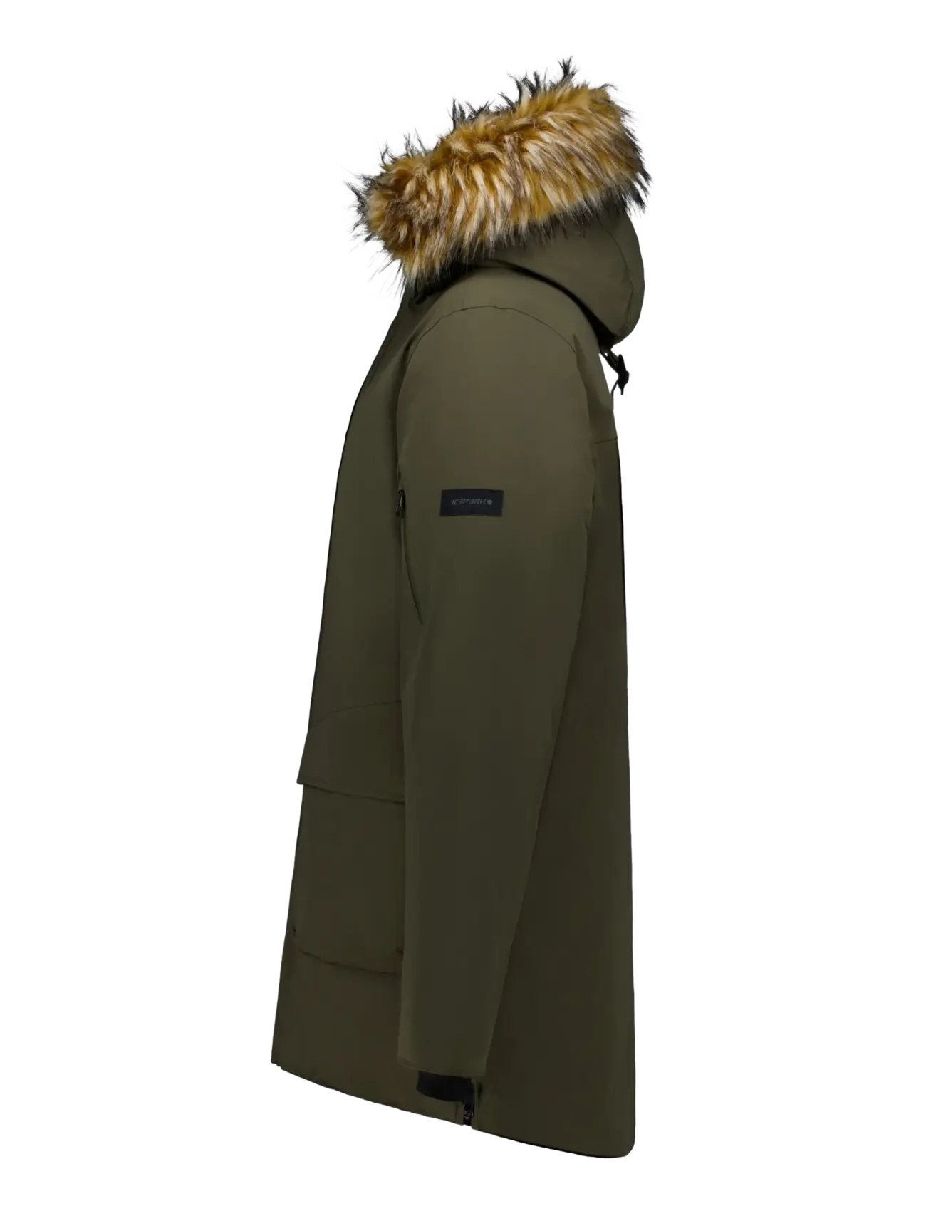Icepeak - ICEPEAK MAXBASS /M WADDED PARKA - olive - 2