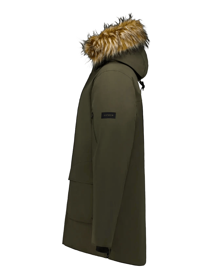 Icepeak - ICEPEAK MAXBASS /M WADDED PARKA - olive - 2