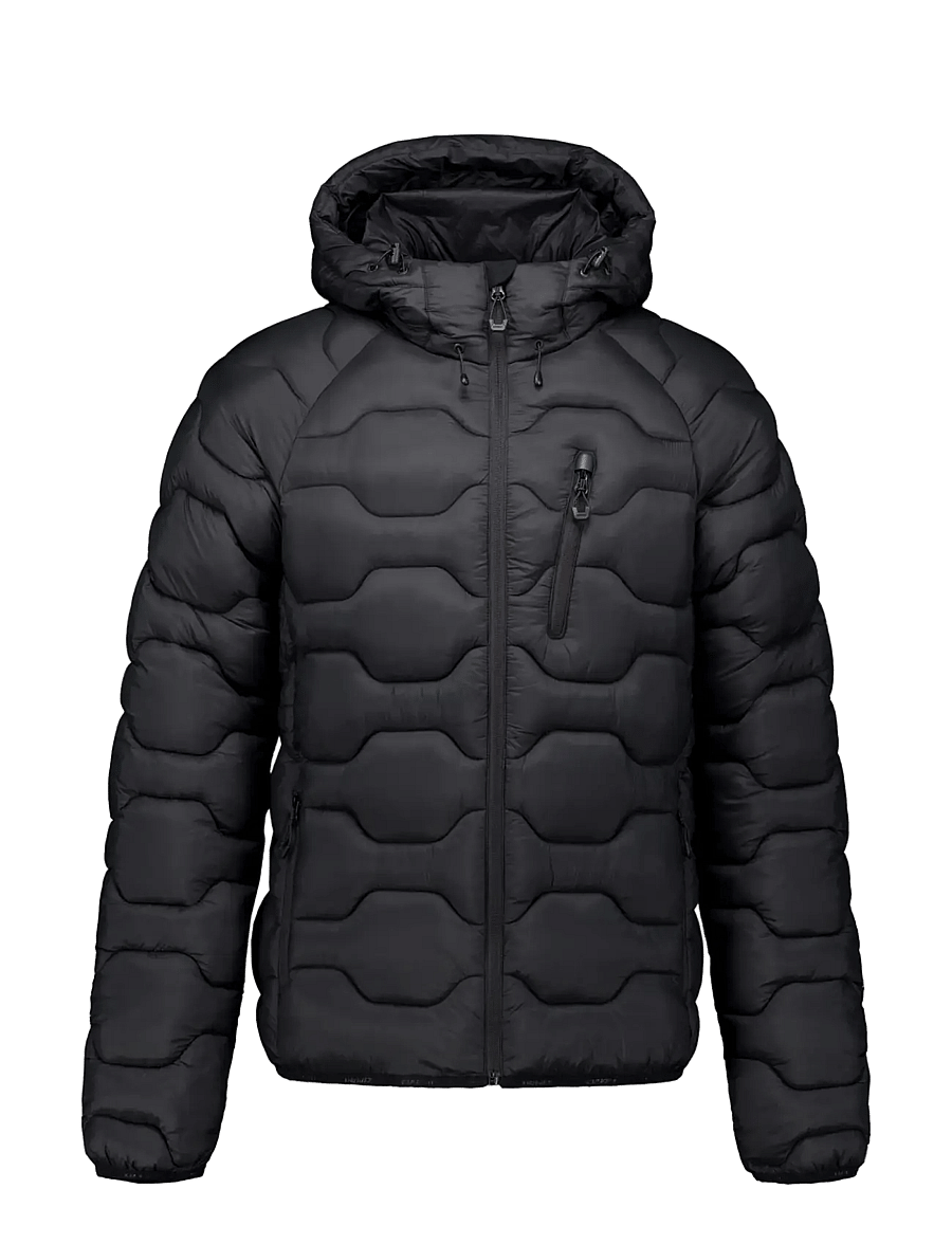 Icepeak - ICEPEAK BRANCH/M DOWNLOOK JACKET - dunjackor - basic black - 0