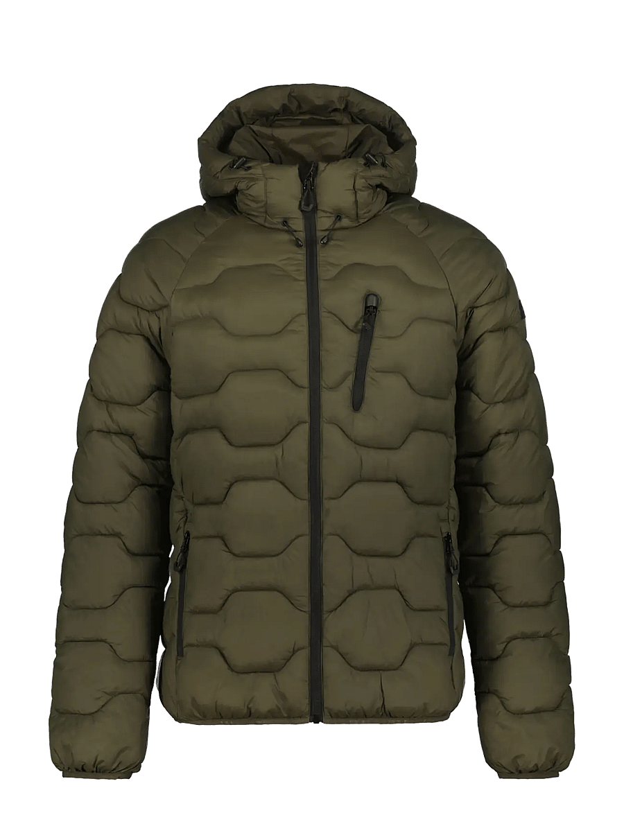 Icepeak - ICEPEAK BRANCH/M DOWNLOOK JACKET - dunjackor - olive - 0