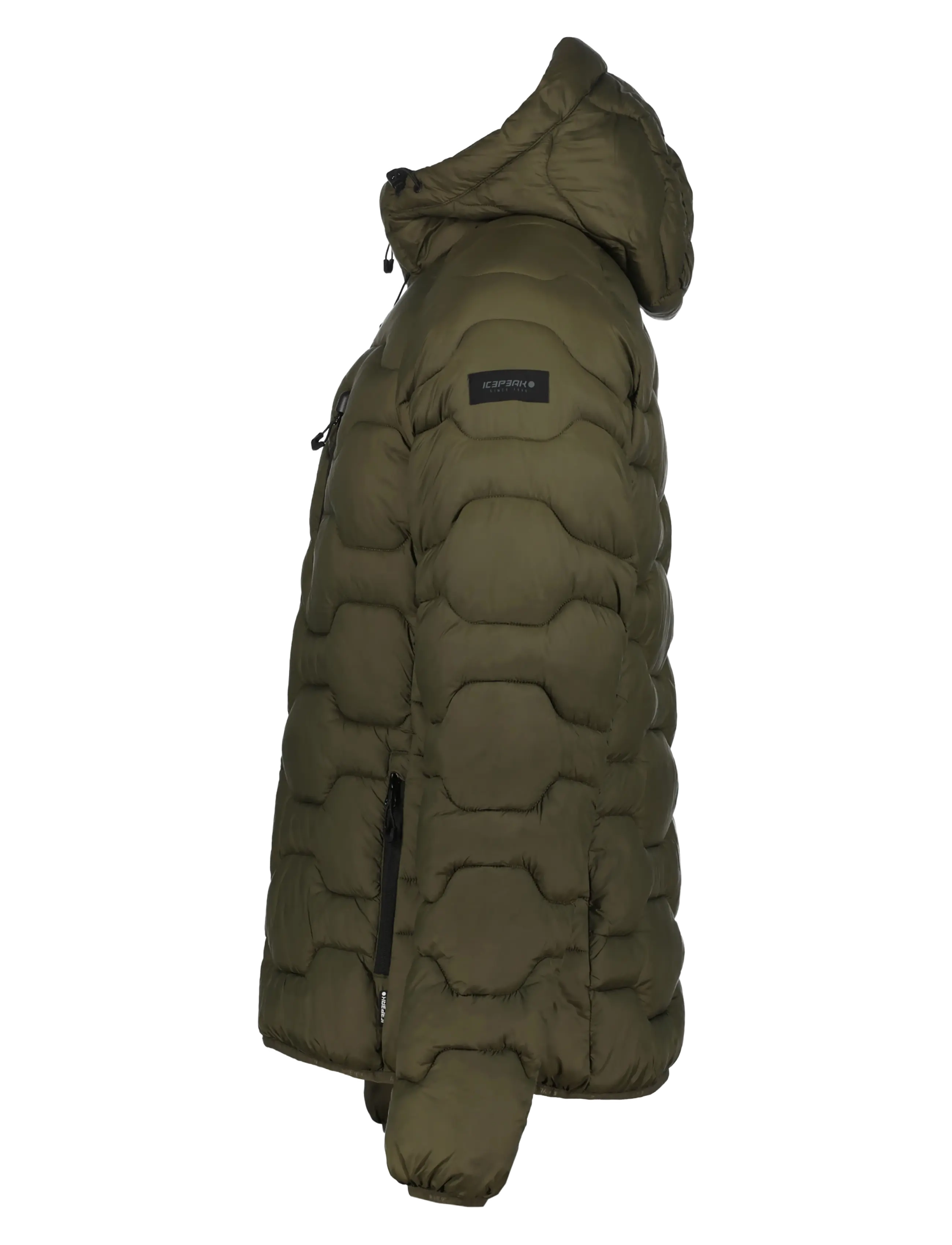 Icepeak - ICEPEAK BRANCH/M DOWNLOOK JACKET - dunjackor - olive - 2