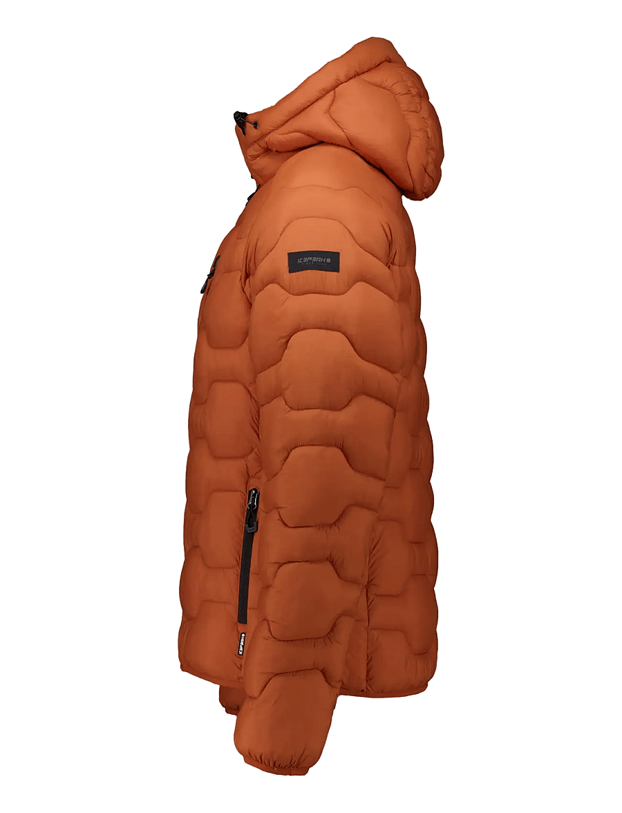 Icepeak - ICEPEAK BRANCH/M DOWNLOOK JACKET - dunjackor - rust - 2