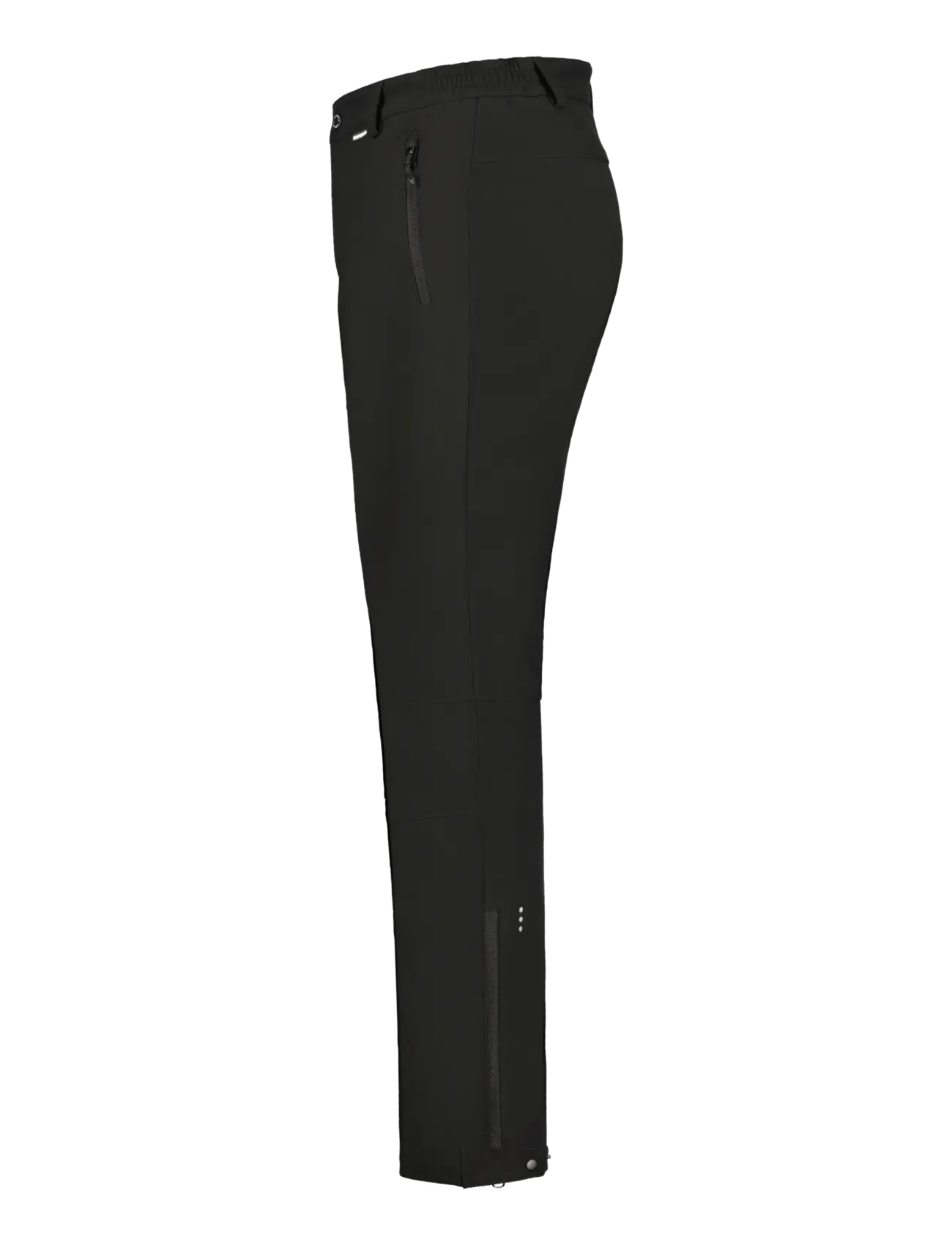 Icepeak - ICEPEAK BOUTON/M SOFTSHELL TROUSERS - friluftsbyxor - basic black - 2