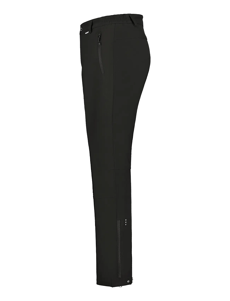 Icepeak - ICEPEAK BOUTON/M SOFTSHELL TROUSERS - friluftsbyxor - basic black - 2