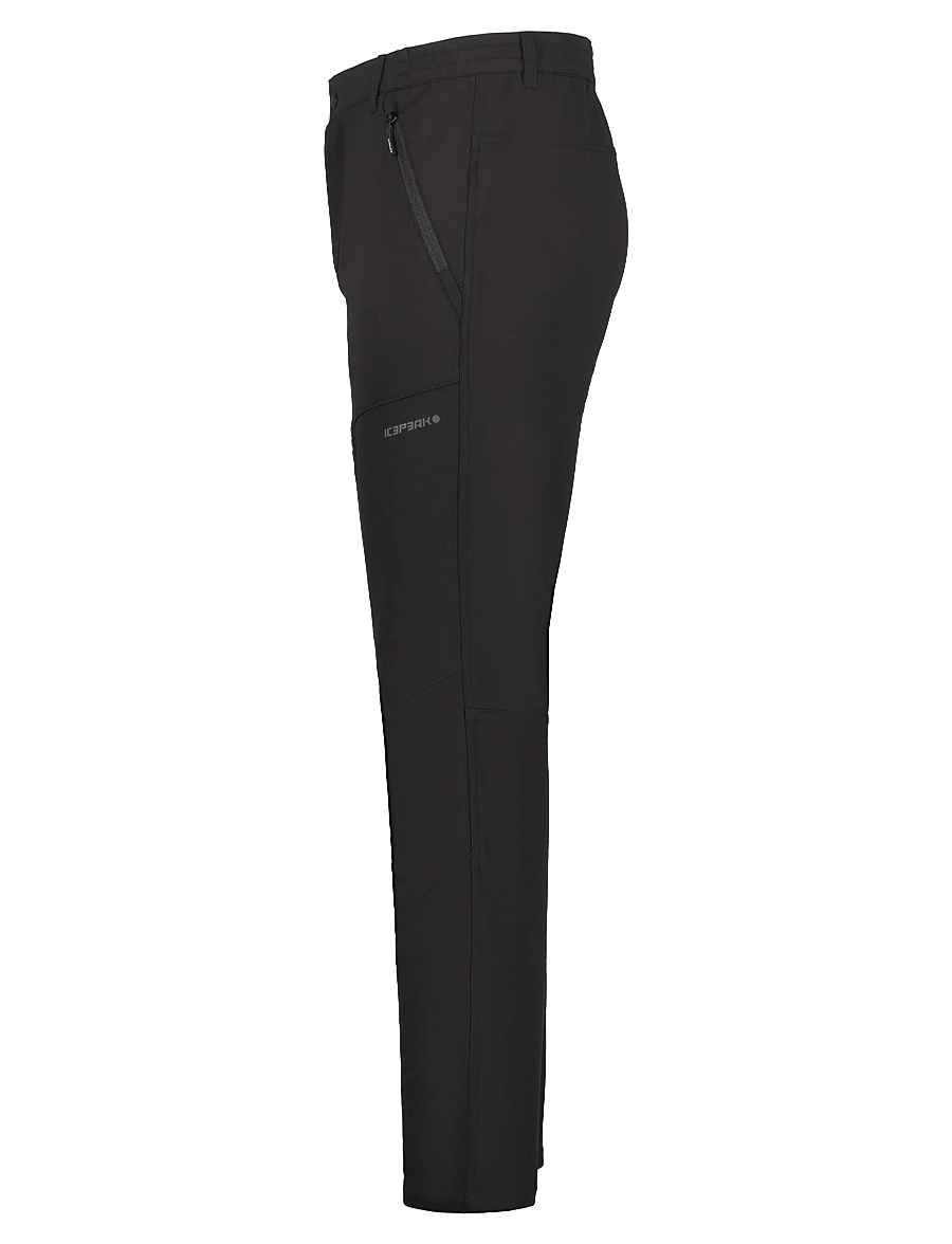 Icepeak - ICEPEAK BEESKOW/M STRETCH TROUSERS - friluftsbyxor - basic black - 2