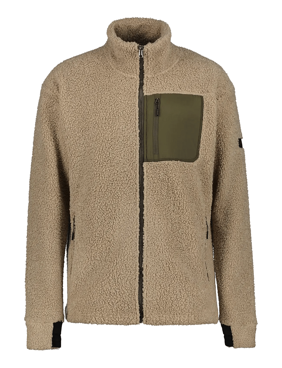 Icepeak - ICEPEAK MOHAWK/M MIDLAYER JACKET - kampsunid ja vahekihid - cafe au lait - 0
