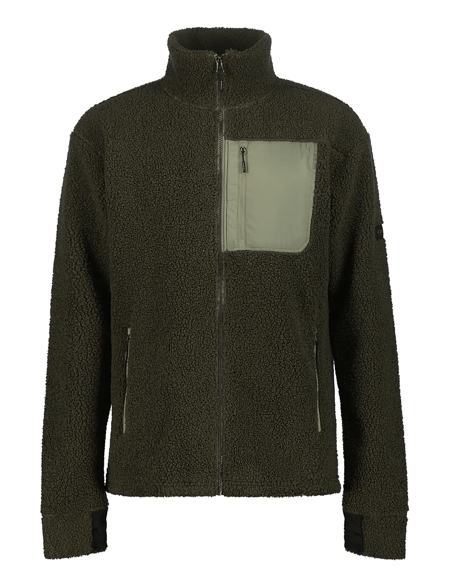 Icepeak - ICEPEAK MOHAWK/M MIDLAYER JACKET - fleece og mellemlag - olive - 0