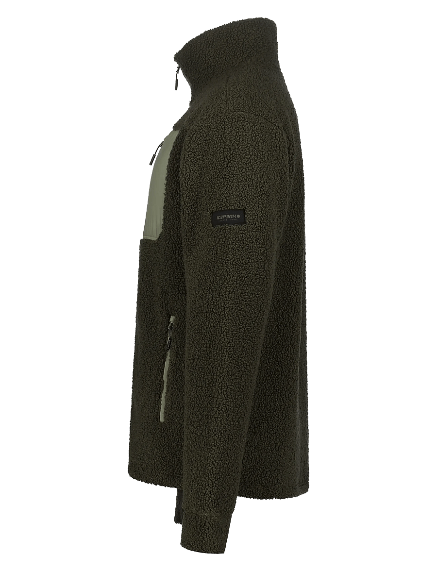 Icepeak - ICEPEAK MOHAWK/M MIDLAYER JACKET - fleece og mellemlag - olive - 2