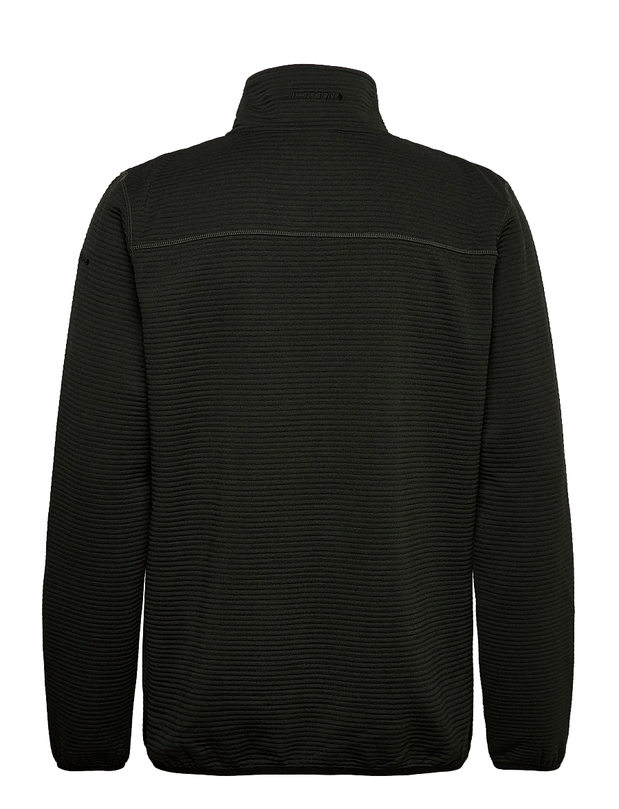 Icepeak - ICEPEAK BERTHOLD/M MIDLAYER JACKET - fleece & mellanlager - dark green - 1