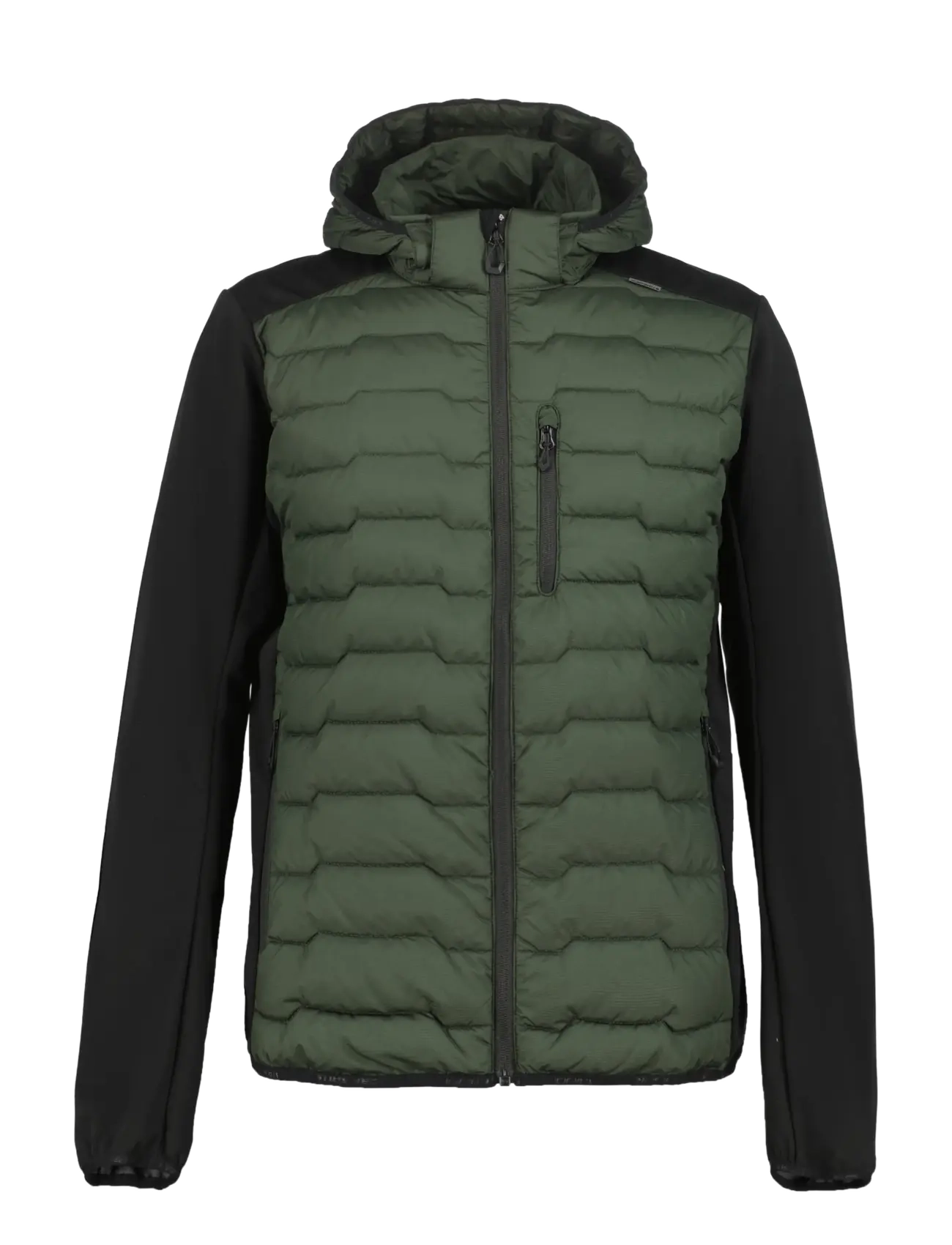 Icepeak Icepeak Byhalia/M Hybrid Softshell Jacket, 50 70 cm, Green, Sport Jackets > Sport Outdoor Jackets, Herre