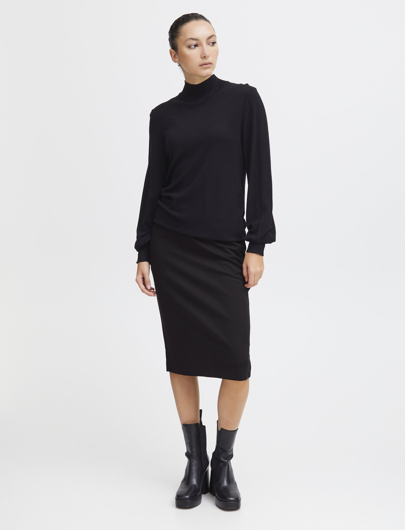 ICHI Ihkate Sus Office Sk - Black - XS