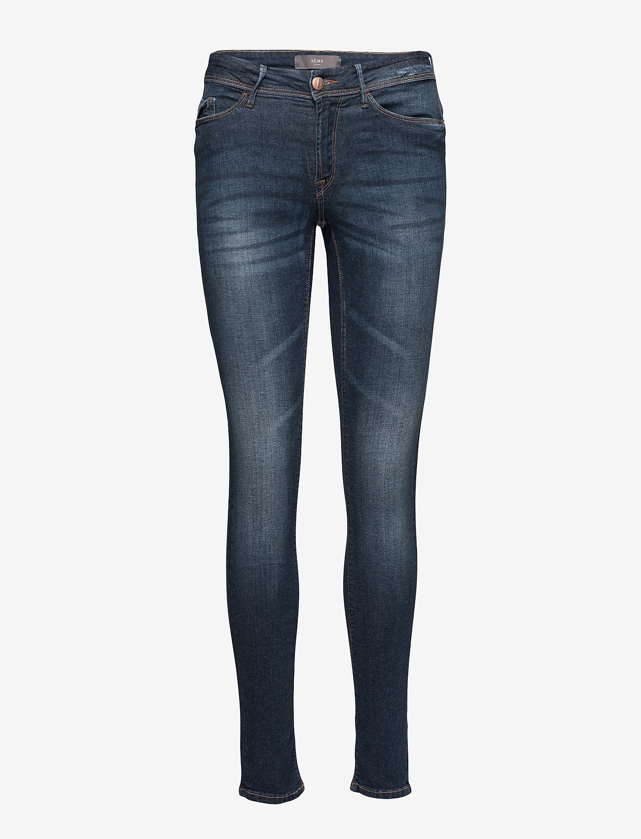 ICHI - IHERIN IZARO MEDIUM - slim fit jeans - medium blue - 0