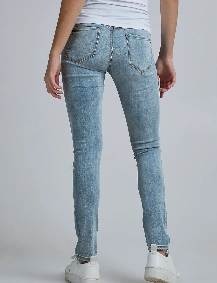 ICHI - IHERIN IZARO LIGHT BLUE BLEACHED - skinny jeans - bleached light blue - 3