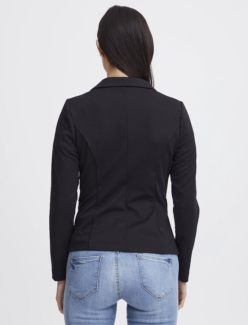 ICHI - IHKATE BL - enkeltradede blazere - black - 4