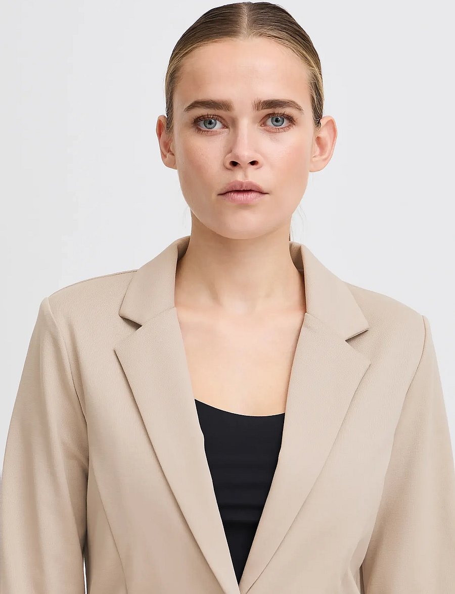 ICHI - IHKATE BL - einreihige blazer - doeskin - 5