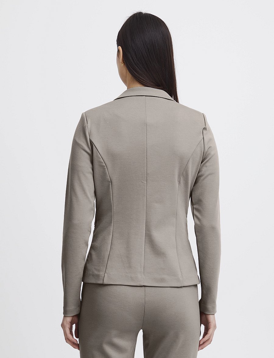ICHI - IHKATE BL - einreihige blazer - driftwood - 4