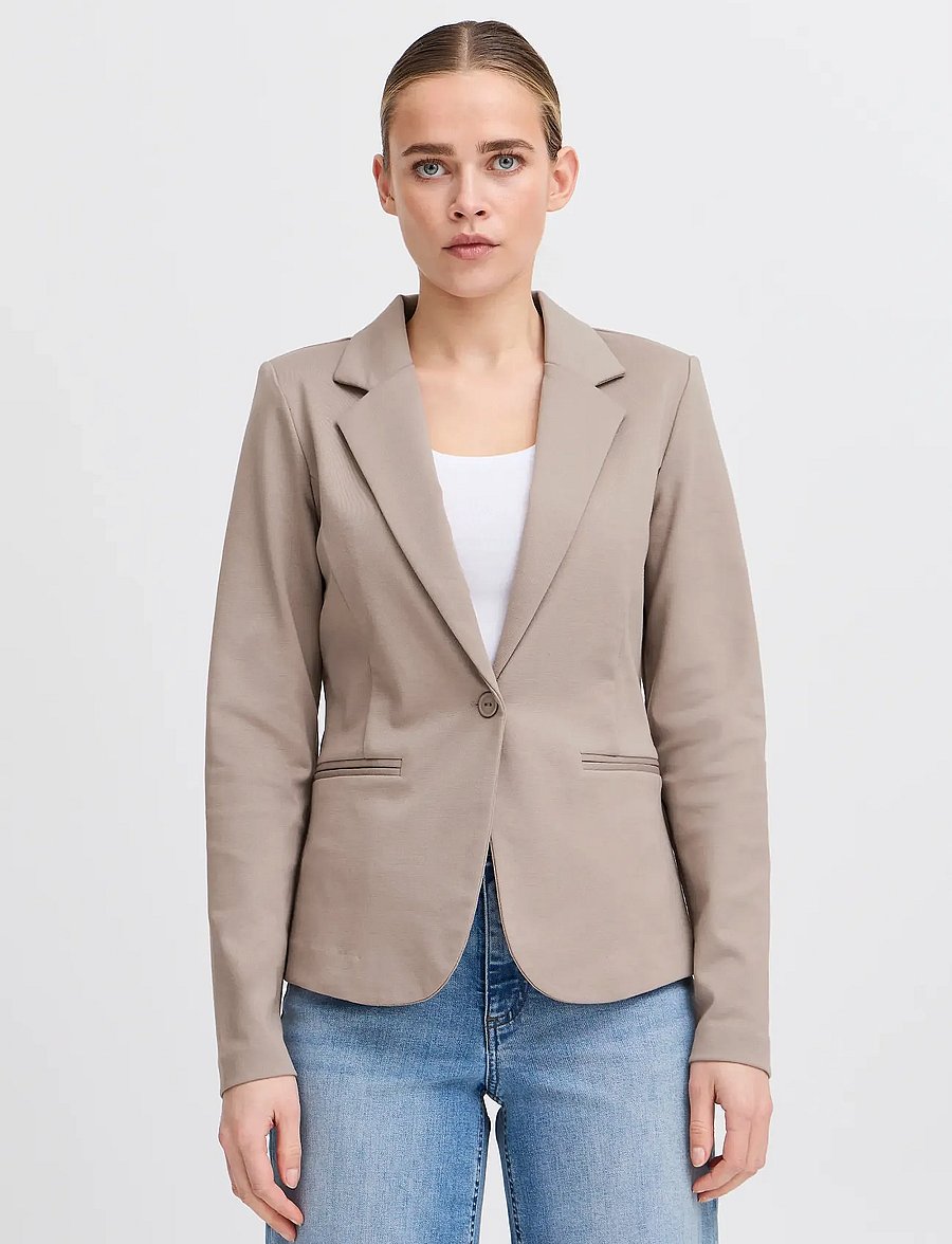 ICHI - IHKATE BL - einreihige blazer - fungi - 4