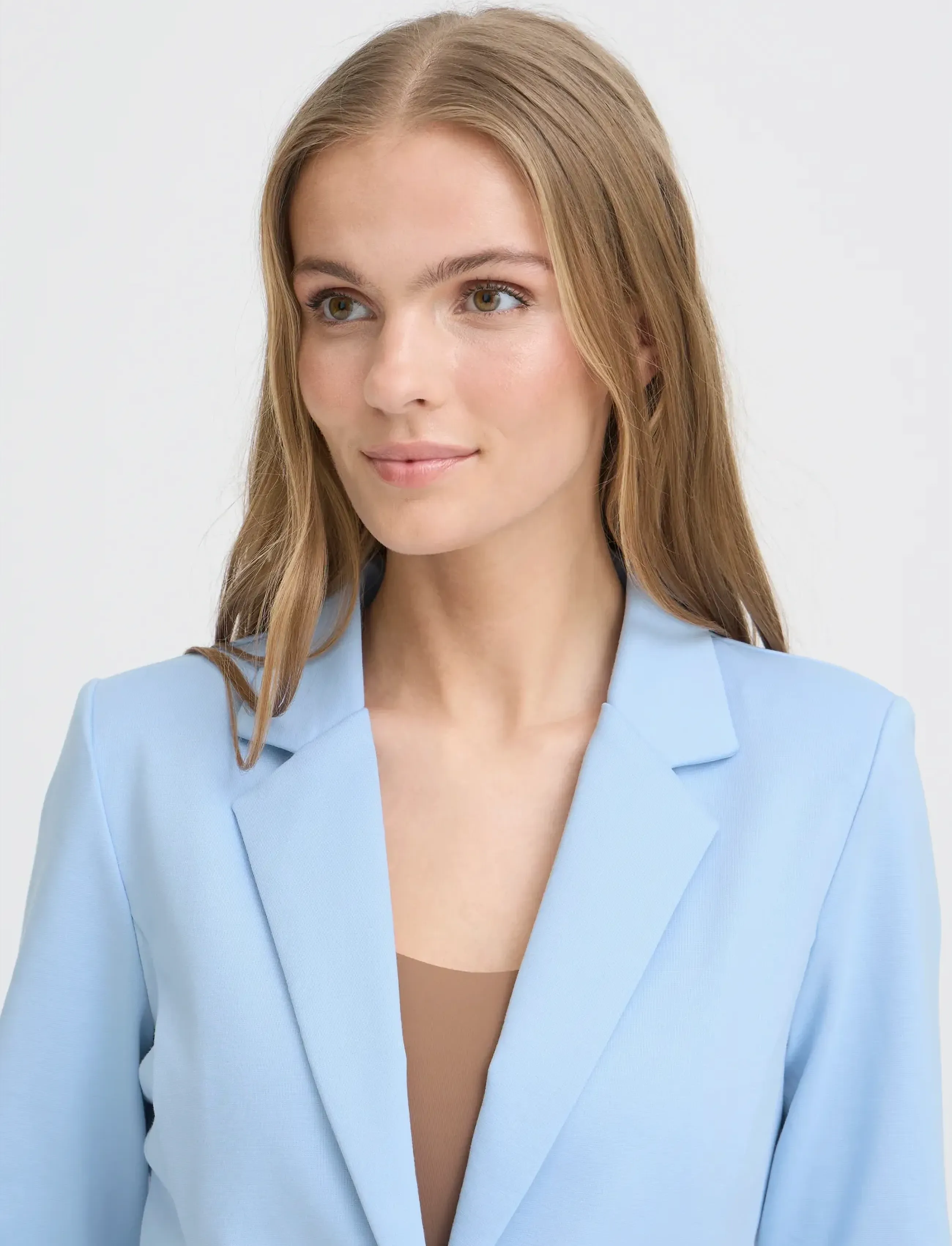ICHI - IHKATE BL - enkeltspente blazere - powder blue - 4